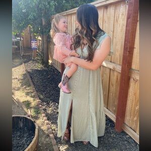 Lulu’s Women’s Green Maxi Dress XL